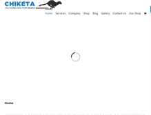 Tablet Screenshot of chiketa.com